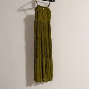 Olive Green Maxi Dress